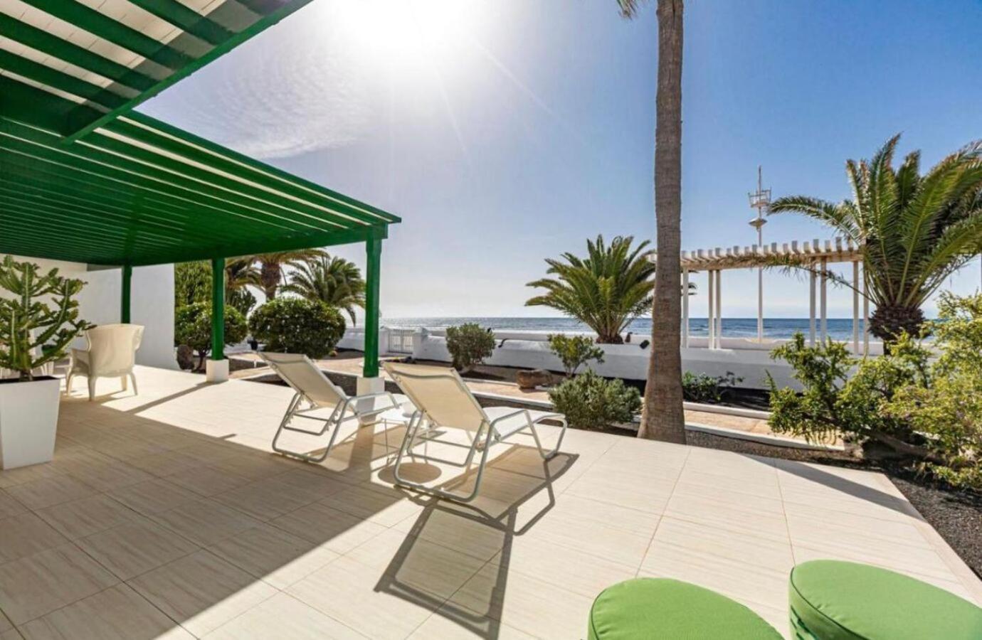 Luxury Villa Sea Front -La Orilla Playa Honda  Luaran gambar