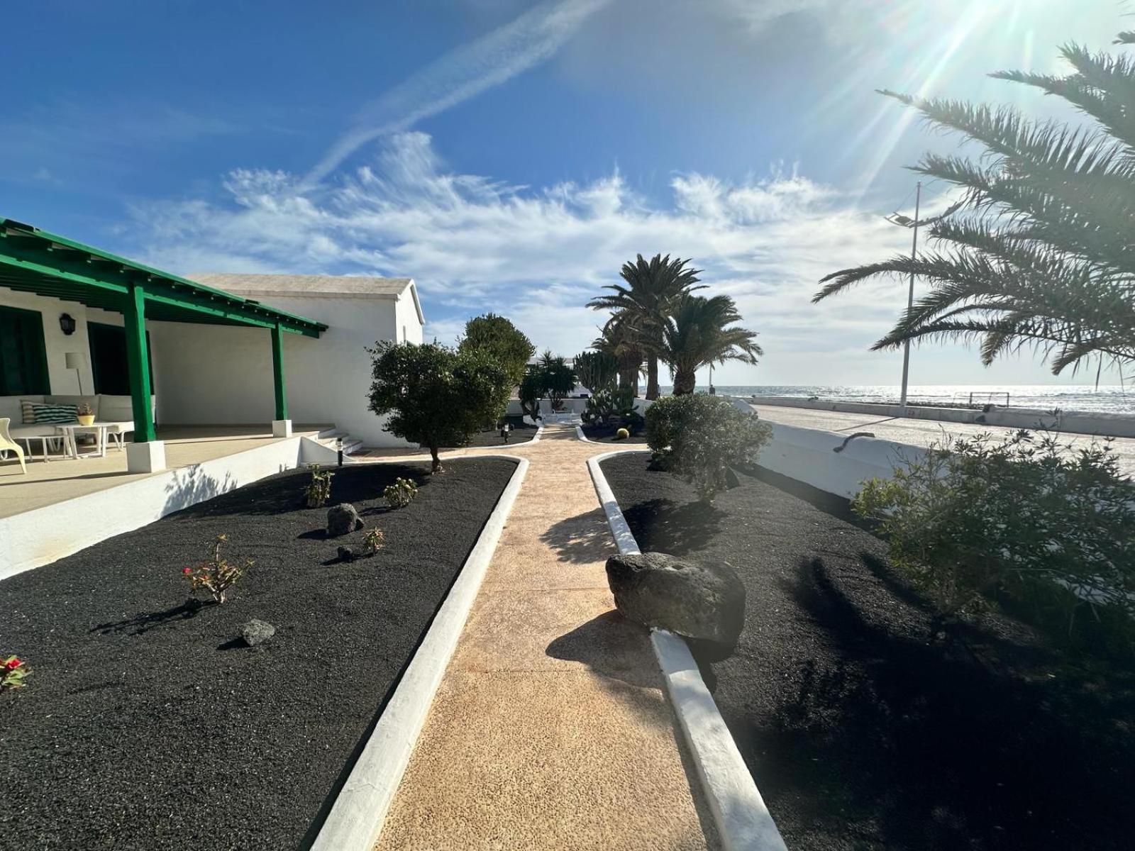 Luxury Villa Sea Front -La Orilla Playa Honda  Luaran gambar