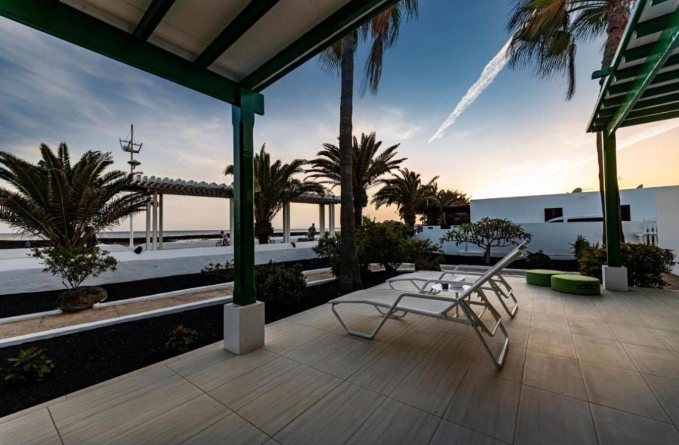 Luxury Villa Sea Front -La Orilla Playa Honda  Luaran gambar