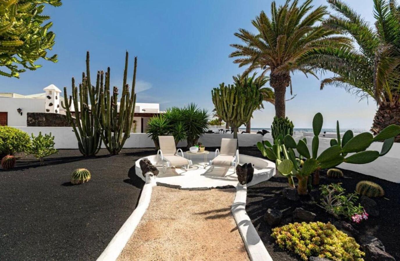 Luxury Villa Sea Front -La Orilla Playa Honda  Luaran gambar